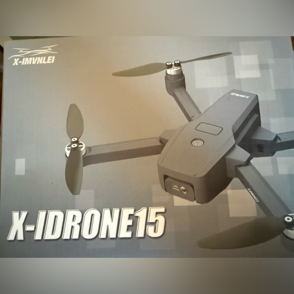 Black Drone with Camera